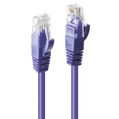 Lindy 10m Cat.6 U/UTP Network Cable. Purple - Thumbnail 2