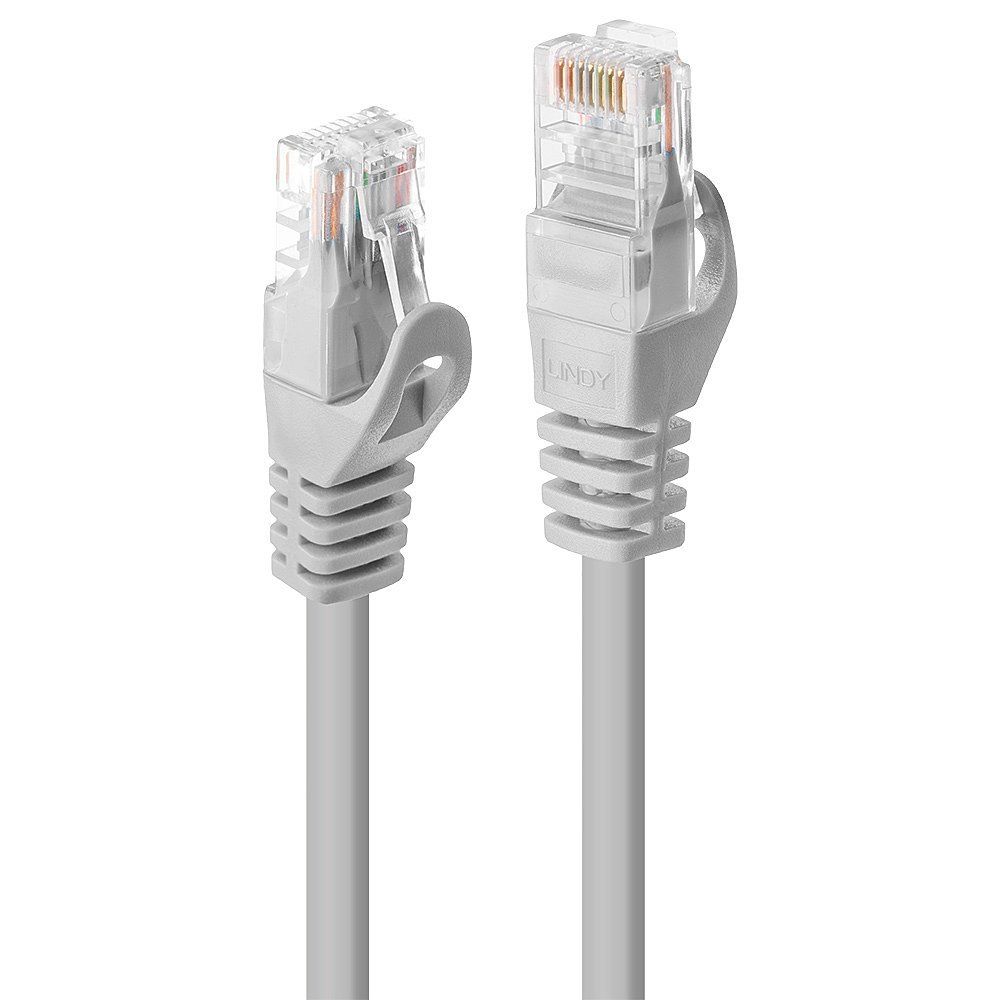 Lindy 40m Cat.5e U/UTP Cable. Grey - Image 1