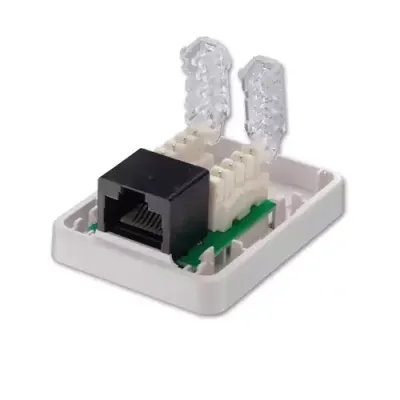 Lindy Toolless Cat.5e Surface Mount Box - Thumbnail 2