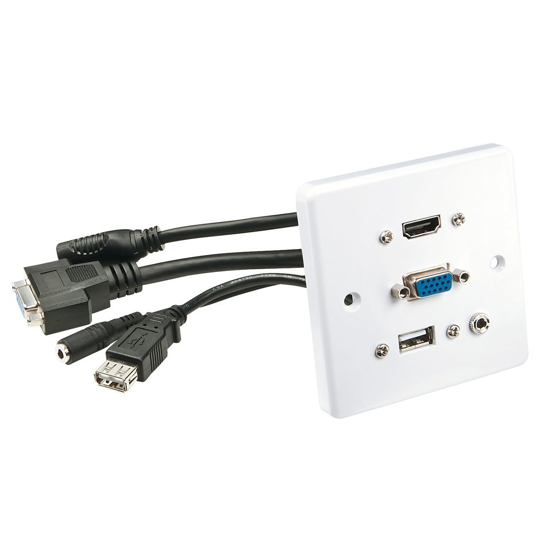 Lindy Multi AV Faceplate - Image 1