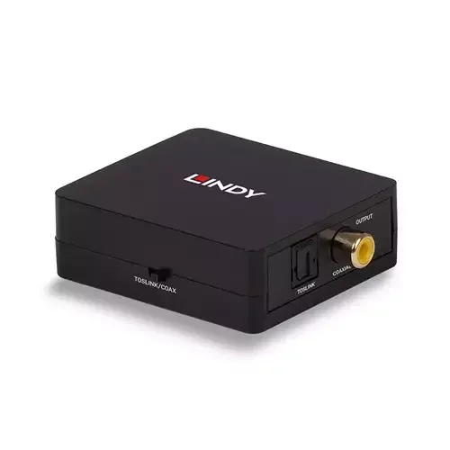 Lindy 2-way Digital SPDIF (Coaxial Toslink) Audio Converter - Image 1