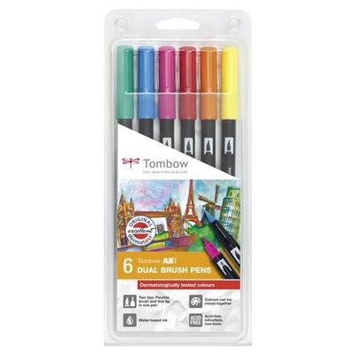 Tombow ABT-6P-3 rollerball pen Stick pen