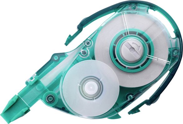 Tombow Mono YXE correction tape 16 m Green. Transparent. White