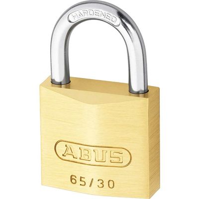 Abus 65 Series Compact Brass Padlock Keyed Alike 30mm Standard 302