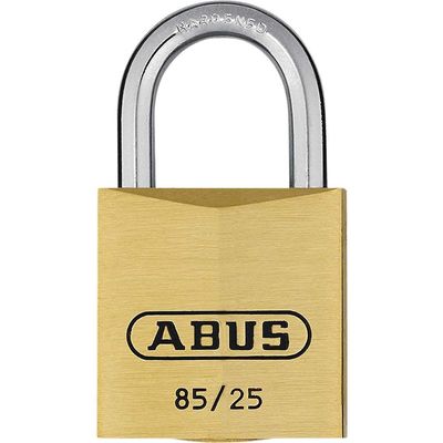 Abus 85 Series Classic Brass Padlock 25mm Standard