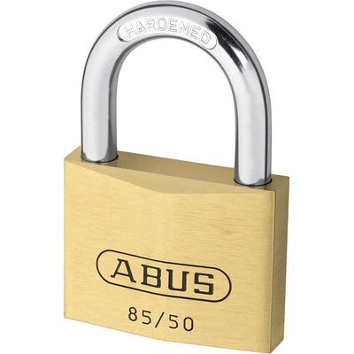 Abus 85 Series Classic Brass Padlock Keyed Alike 50mm Standard 2745
