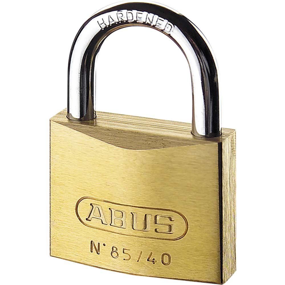 Abus 85 Series Classic Brass Padlock Keyed Alike 70mm Standard 121 - Image 1