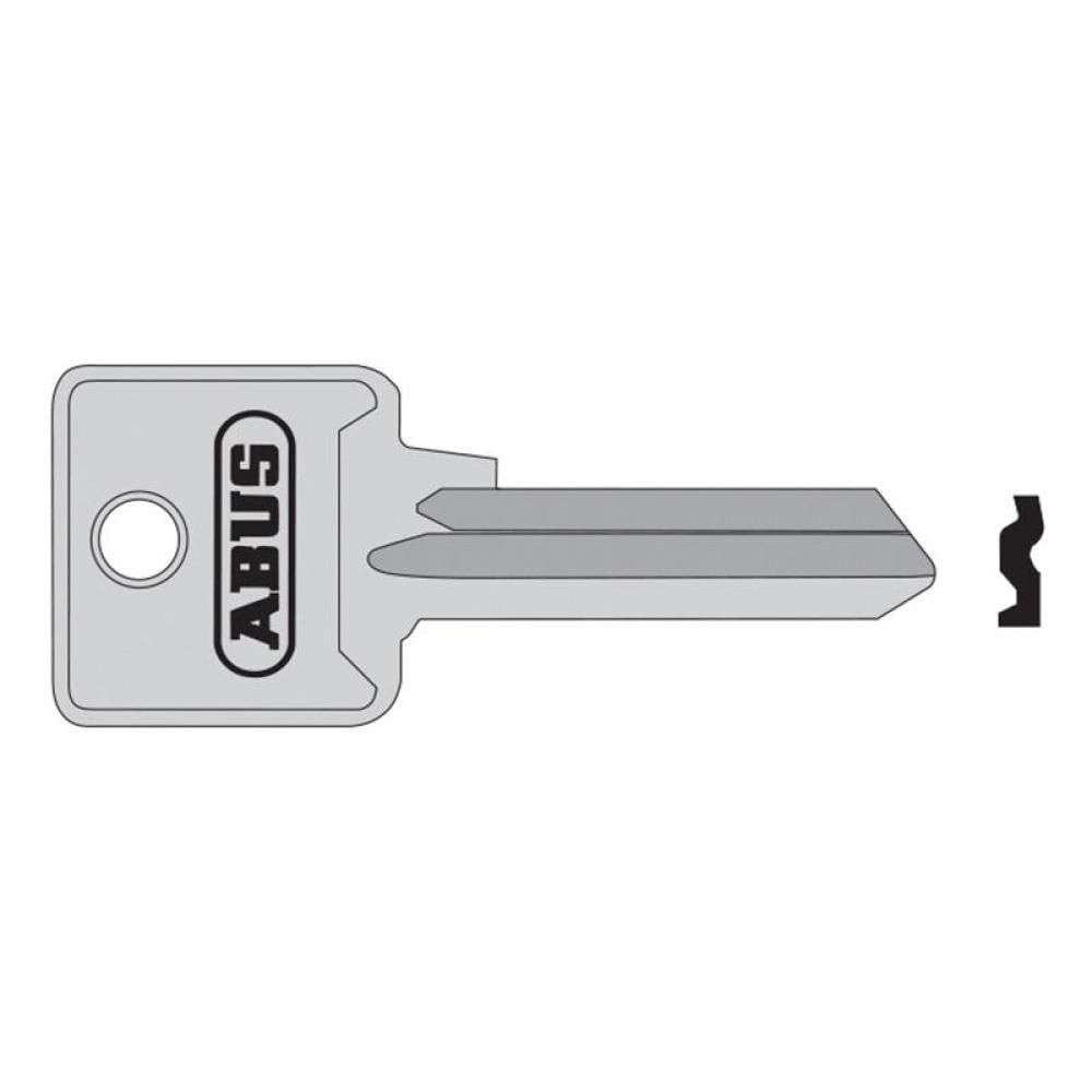 Abus Mechanical 02696 85/40 40Mm L Key Blank - Image 1