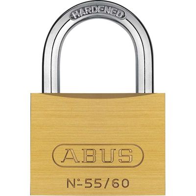 Abus 55 Series Basic Brass Padlock Keyed Alike 60mm Standard 5601