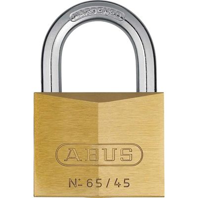 Abus 65 Series Compact Brass Padlock Keyed Alike 45mm Standard 454