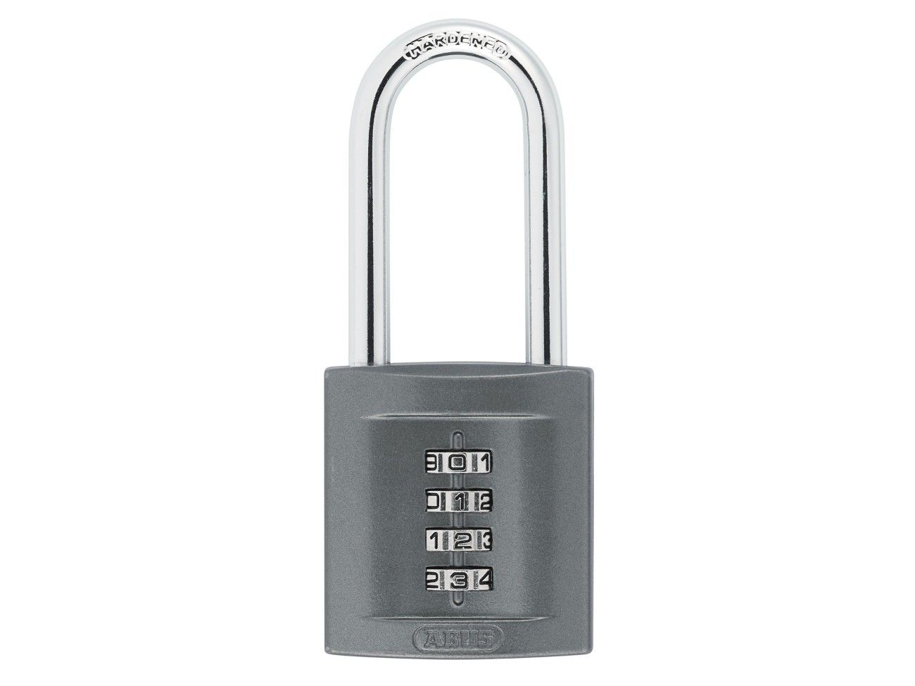 Abus Mechanical 08396 158/50Hb50 50Mm Combination Padlock (4-Digit) Long Shackle - Image 1