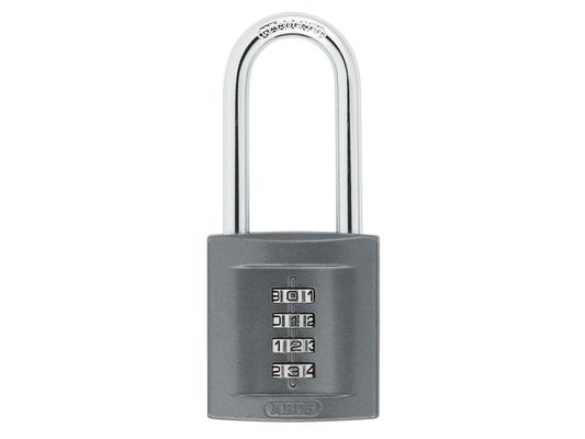 Abus Mechanical 08396 158/50Hb50 50Mm Combination Padlock (4-Digit) Long Shackle