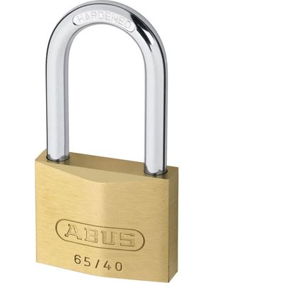 Abus 65 Series Compact Brass Padlock 40mm Long