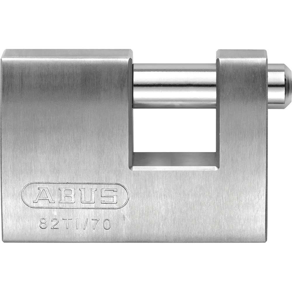 Abus 82TI/70 Titalium Shutter Padlock Keyed Alike 70mm Standard 8519 - Image 1