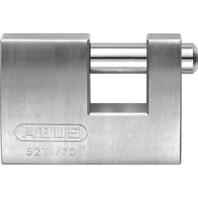 Abus 82TI/70 Titalium Shutter Padlock Keyed Alike 70mm Standard 8519
