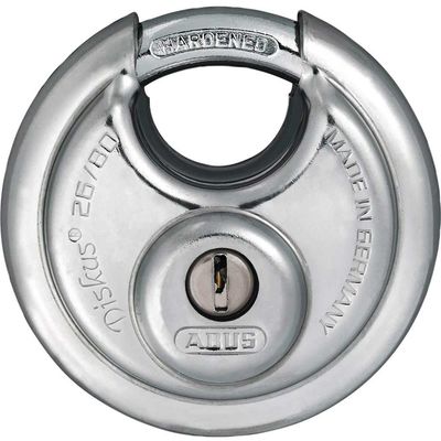 Abus 26 Series Diskus Stainless Steel Bodied Padlock 80mm Standard