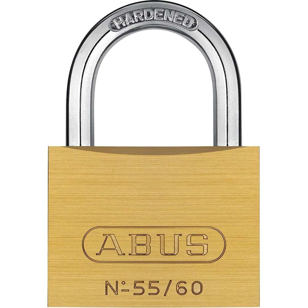 Abus 55 Series Basic Brass Padlock 60mm Standard - Image 1
