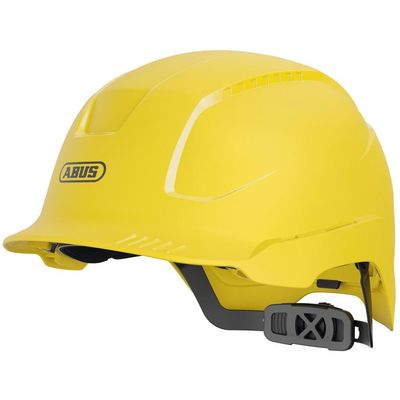 Abus SCATOR-E Non Vented Safety Helmet Yellow