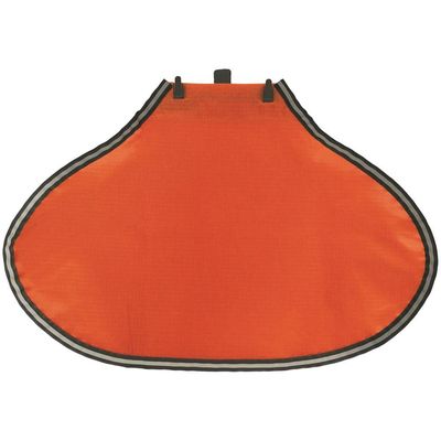 Abus Neck Guard Attachment for Safety Helmets Orange