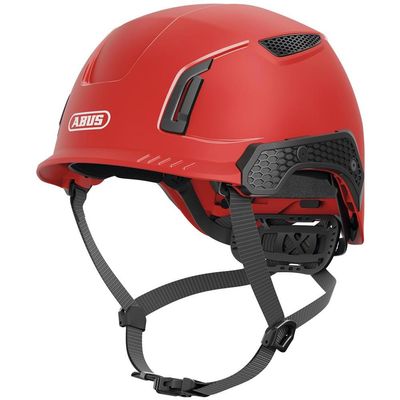 Abus Spector Vented Safety Helmet Red