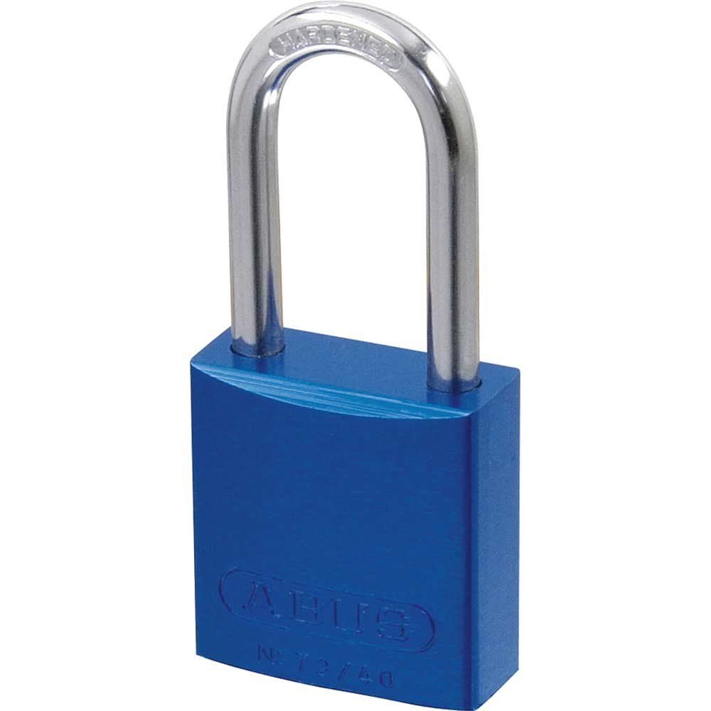 Abus 72 Series Aluminium Padlock Blue Keyed Alike 40mm Long TT60121 - Image 1