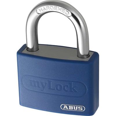 Abus T65AL Series Aluminium Padlock Blue Keyed Alike 40mm Standard 6401