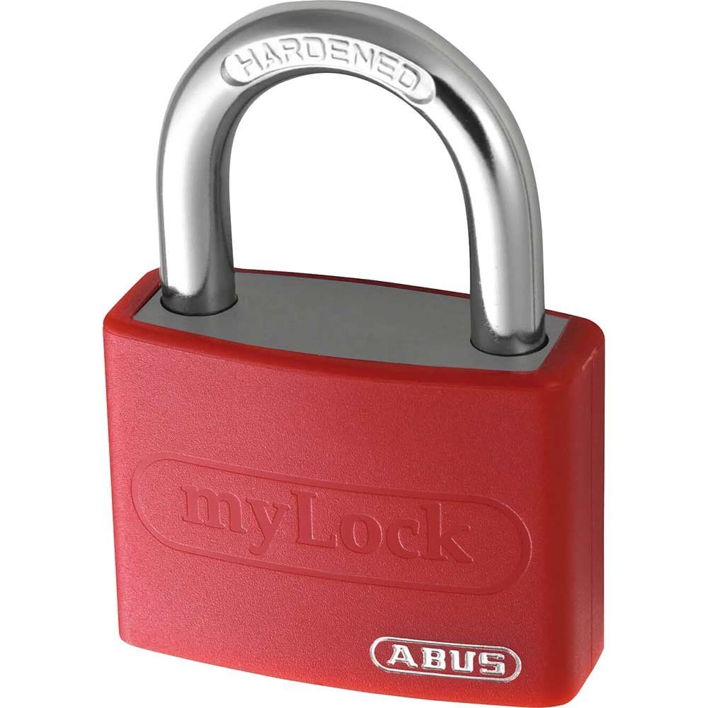 Abus T65AL Series Aluminium Padlock 40mm Red Standard - Image 1