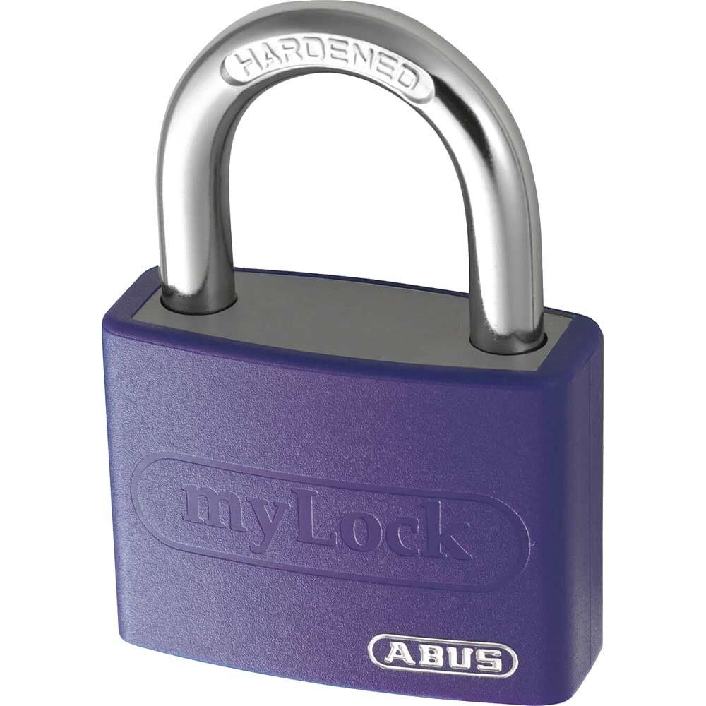 Abus T65AL Series Aluminium Padlock 40mm Violet Standard - Image 1