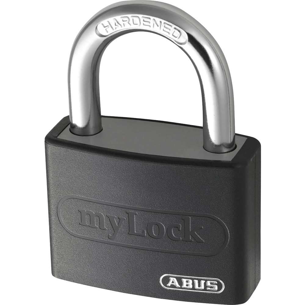 Abus T65AL Series Aluminium Padlock 40mm Black Standard - Image 1