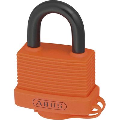 Abus 70AL Series Aluminium Padlock 45mm Orange Standard