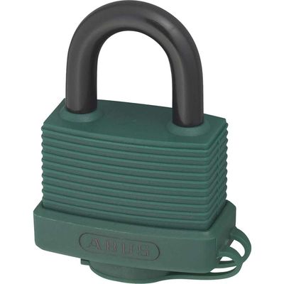 Abus 70AL Series Aluminium Padlock 45mm Green Standard