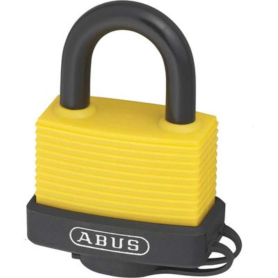 Abus 70AL Series Aluminium Padlock 45mm Yellow Standard