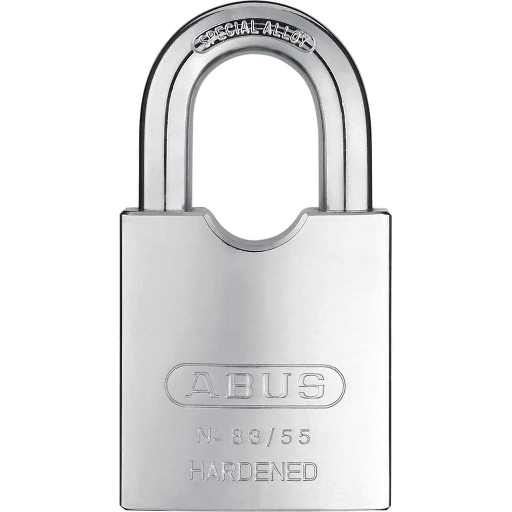 Abus 83 Series Hardened Solid Steel Padlock 55mm Standard - Image 1