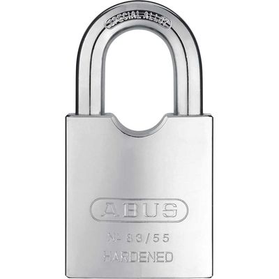 Abus 83 Series Hardened Solid Steel Padlock 55mm Standard