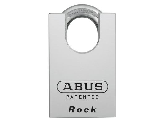 Abus Mechanical 53930 83/55Mm Rock Hardened Steel Padlock Closed Shackle Carded