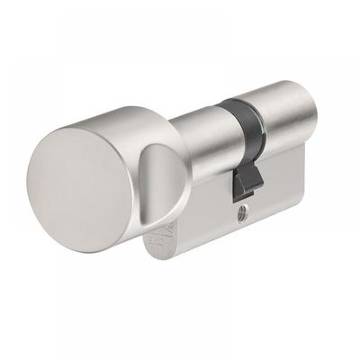Abus Mechanical 54430 Ke60Np Euro Thumbturn Cylinder Nickel Pearl Z30Mm / K35Mm Box