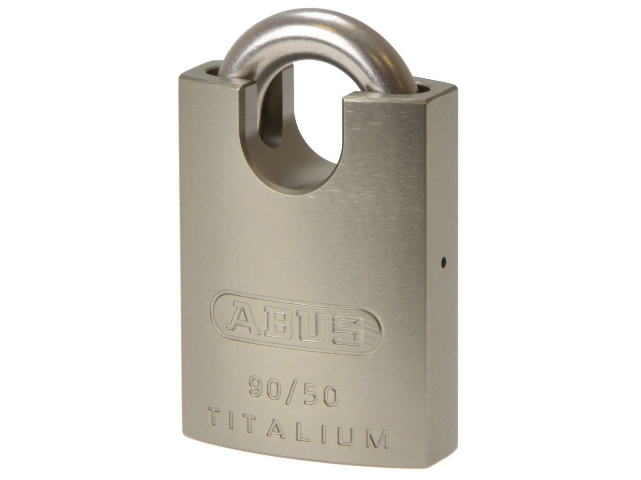 Abus Mechanical 55902 90Rk/50 Titalium™ Padlock Closed Shackle Carded - Image 1
