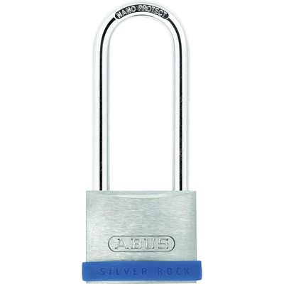 Abus Silver Rock 5 Padlock 40mm Extra Long