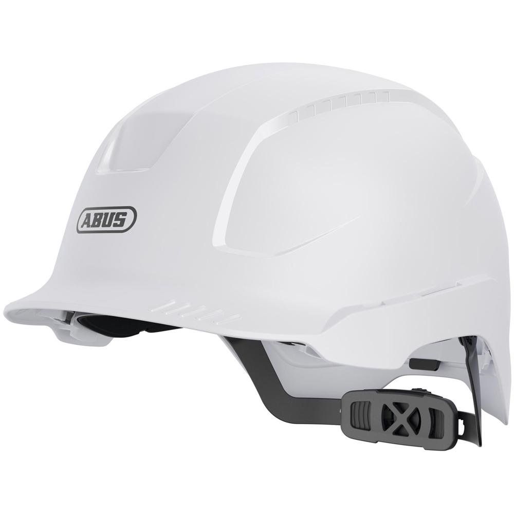 Abus SCATOR-E Non Vented Safety Helmet White - Image 1