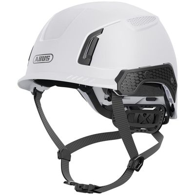 Abus SPECTOR-E Non-vented Safety Helmet White
