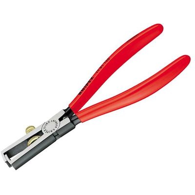 Knipex 11 01 160 SB End Wire Insulation Stripping Pliers Pvc Grip 160Mm - Thumbnail 2