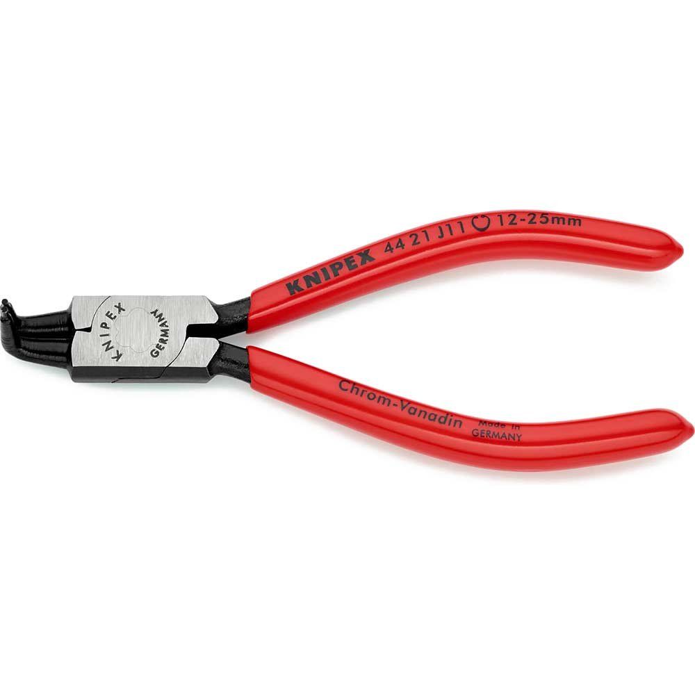 Knipex 44 21 J11 SB Circlip Pliers Internal 90° Bent Tip 12 - 25Mm J11 - Image 1