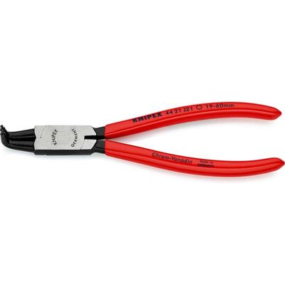 Knipex 44 21 J21 SB Circlip Pliers Internal 90° Bent Tip 19 - 60Mm J21