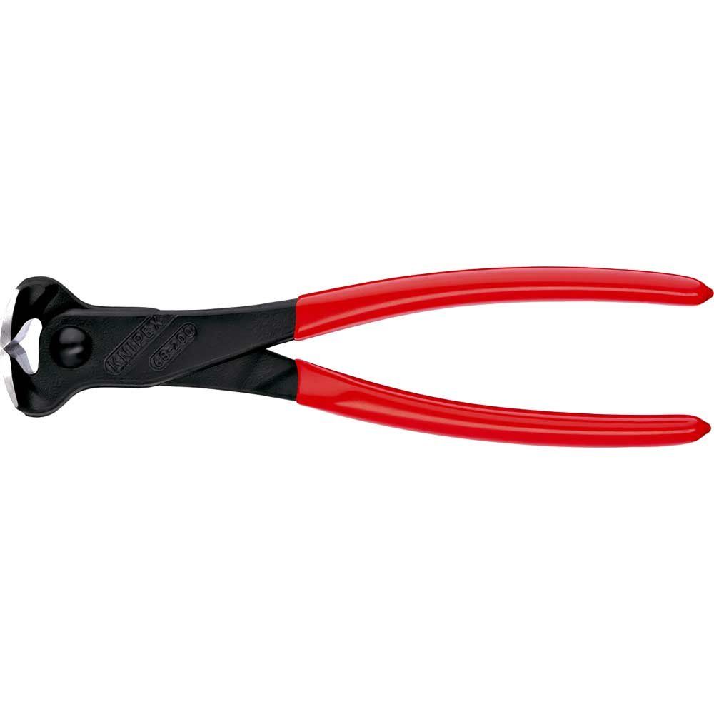 Knipex 68 01 200 SB End Cutting Nipper Pvc Grip 200Mm (8In) - Image 1