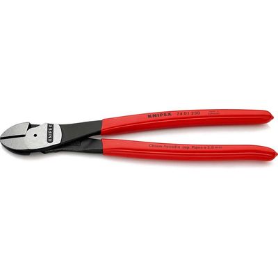 Knipex 74 01 250 SB High Leverage Diagonal Cutters Pvc Grip 250Mm