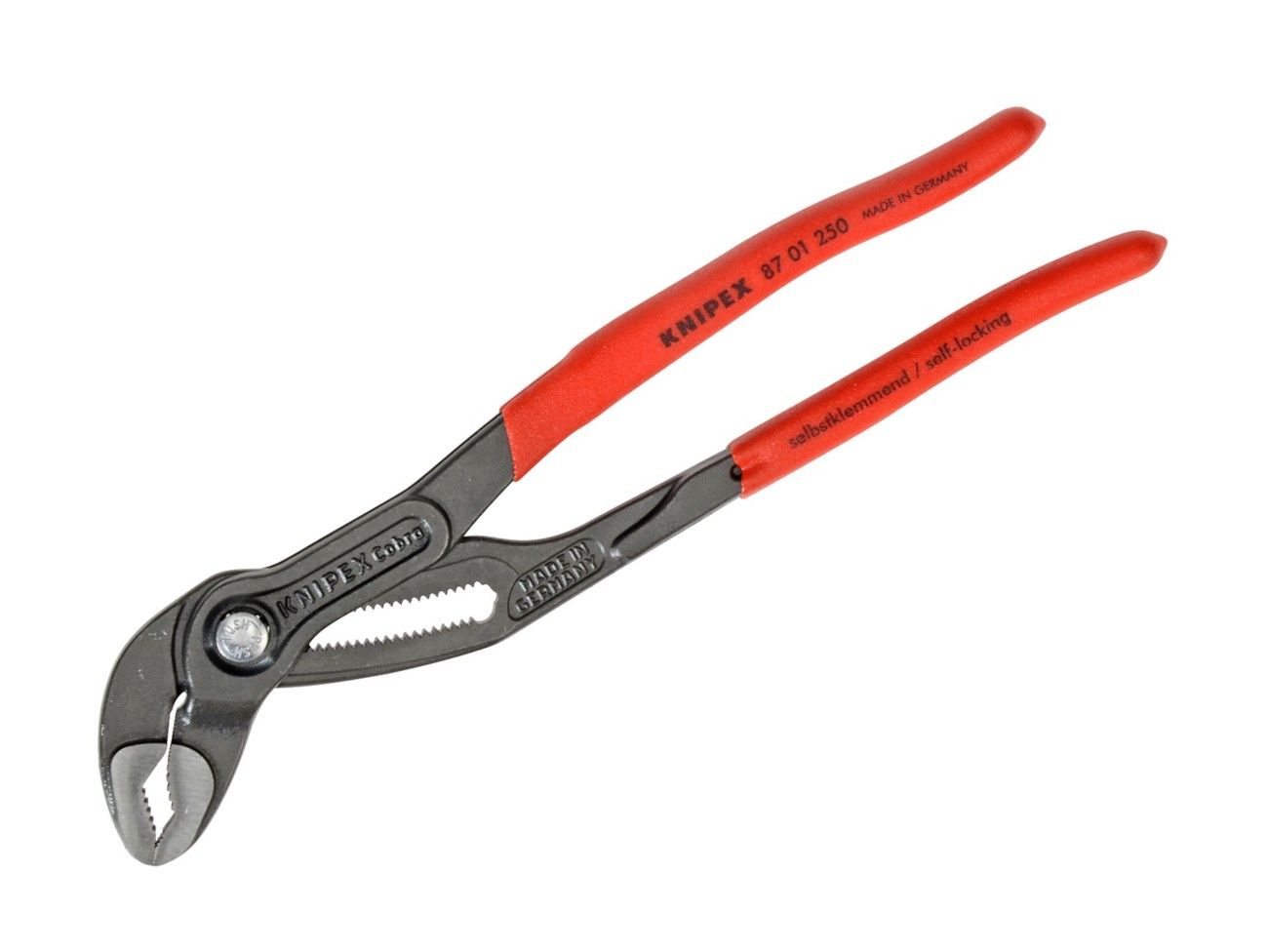 Knipex 87 01 250 SB Cobra® Water Pump Pliers Pvc Grip 250Mm - Image 1