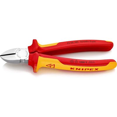 Knipex 70 06 180 SB Vde Diagonal Cutter 180Mm