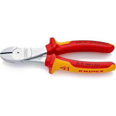 Knipex 74 06 180 SB Vde High Leverage Diagonal Cutter 180Mm