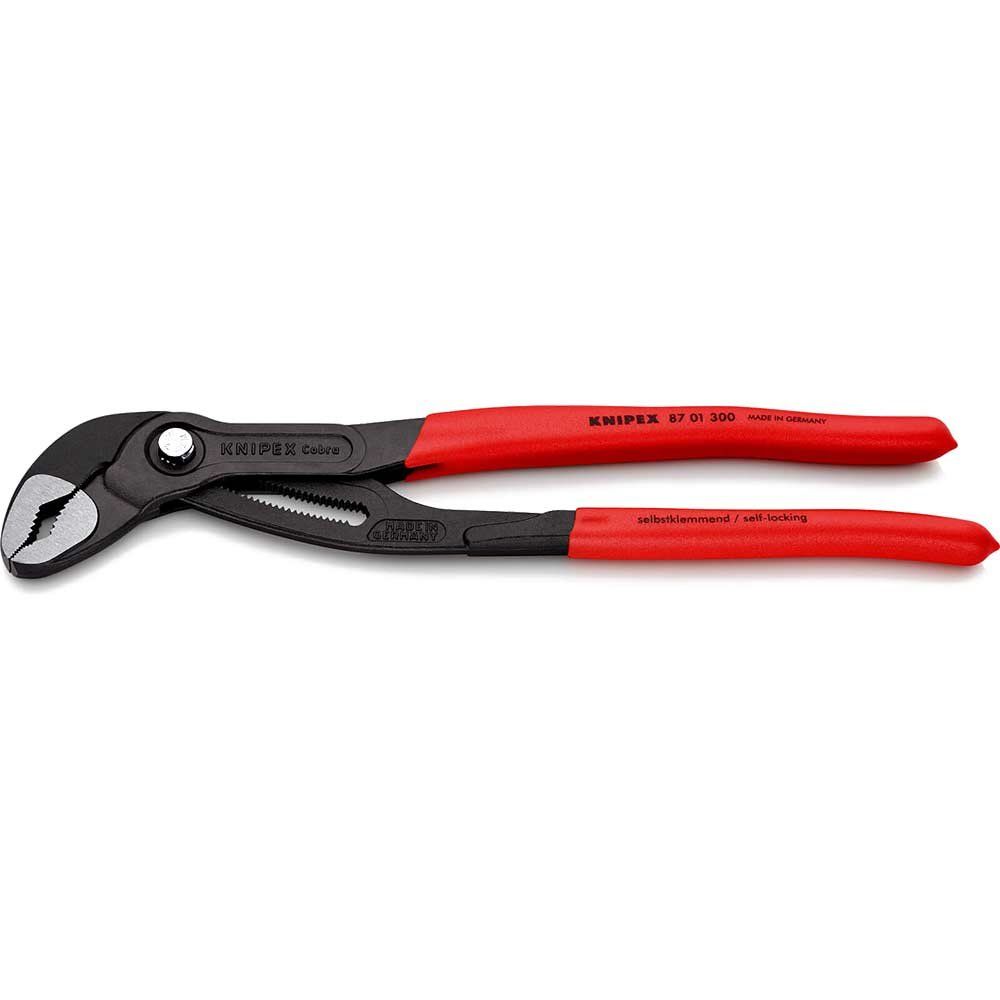 Knipex 87 01 300 SB Cobra® Water Pump Pliers Pvc Grip 300Mm - Image 1