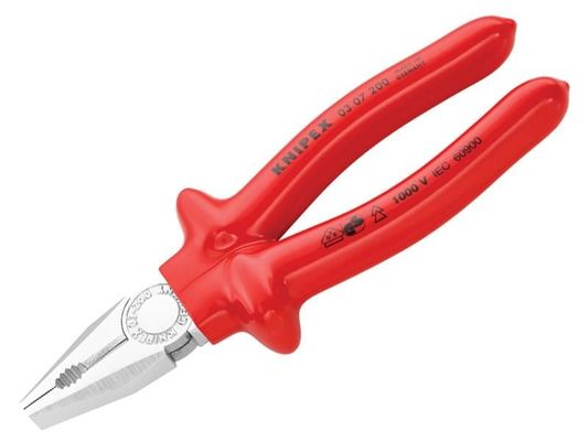 Knipex Knipex 200mm Fully Insulated 'S' Range Combination Pliers